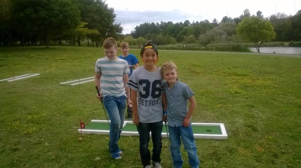 mini golf - MarketMakers Family Fun Day August 2014