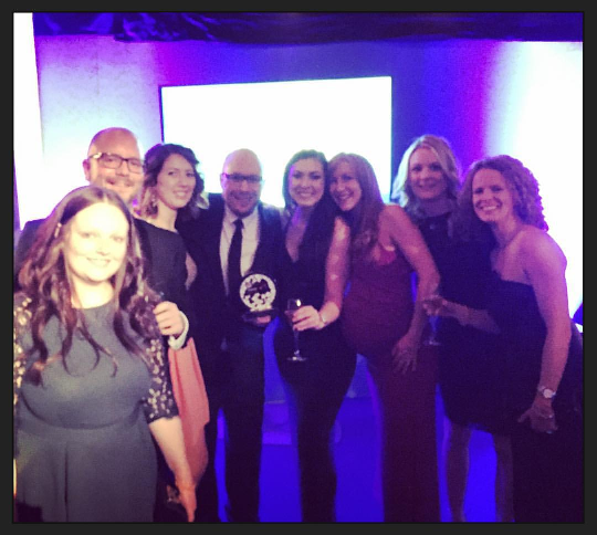 REally team - MarketMakers and Really B2B celebrate a win at the B2B Marketing Awards