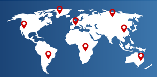 map - How to Master the World with Multilingual Telemarketing