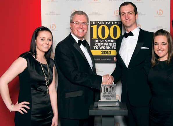 Best Companies Awards Dinner 2011 - Times Top 100 Companies to Work for 2011