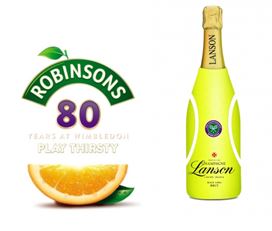 robinsons and lanson - Traditional Wimbledon Advertising is Still a Winner!