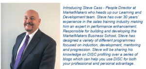 steve cass bio 1 300x143 - Recognising your own DISC profile