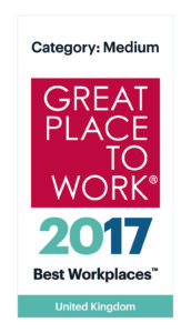 UK Medium badge cmyk1 172x300 - We're a 'great place to work' 2017!