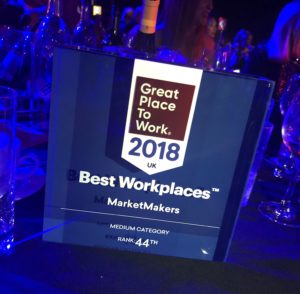 Award cropped 300x294 - We have made The Best Workplaces’ list for the 5th year running!
