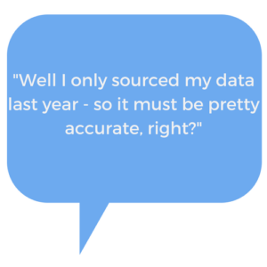 data quote 3 300x300 - Truth Decay: How accurate is your data?