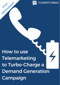 Turbo charge graphic 213x300 - Use Telemarketing to Turbo-Charge Demand Generation
