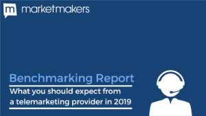 benchmark report 300x169 - Telemarketing Benchmark Report 2019