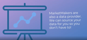 MarketMakers is also a data aggregator. MMData will source your data for you so you don’t have to!