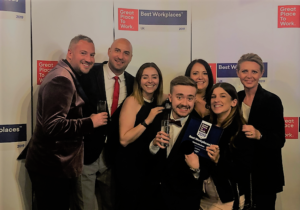 gptw group pic 1 300x210 - UK Best Workplaces 2019