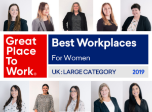 GPTW Womens blog 300x221 - We are one of the UK's Best Workplaces for Women!