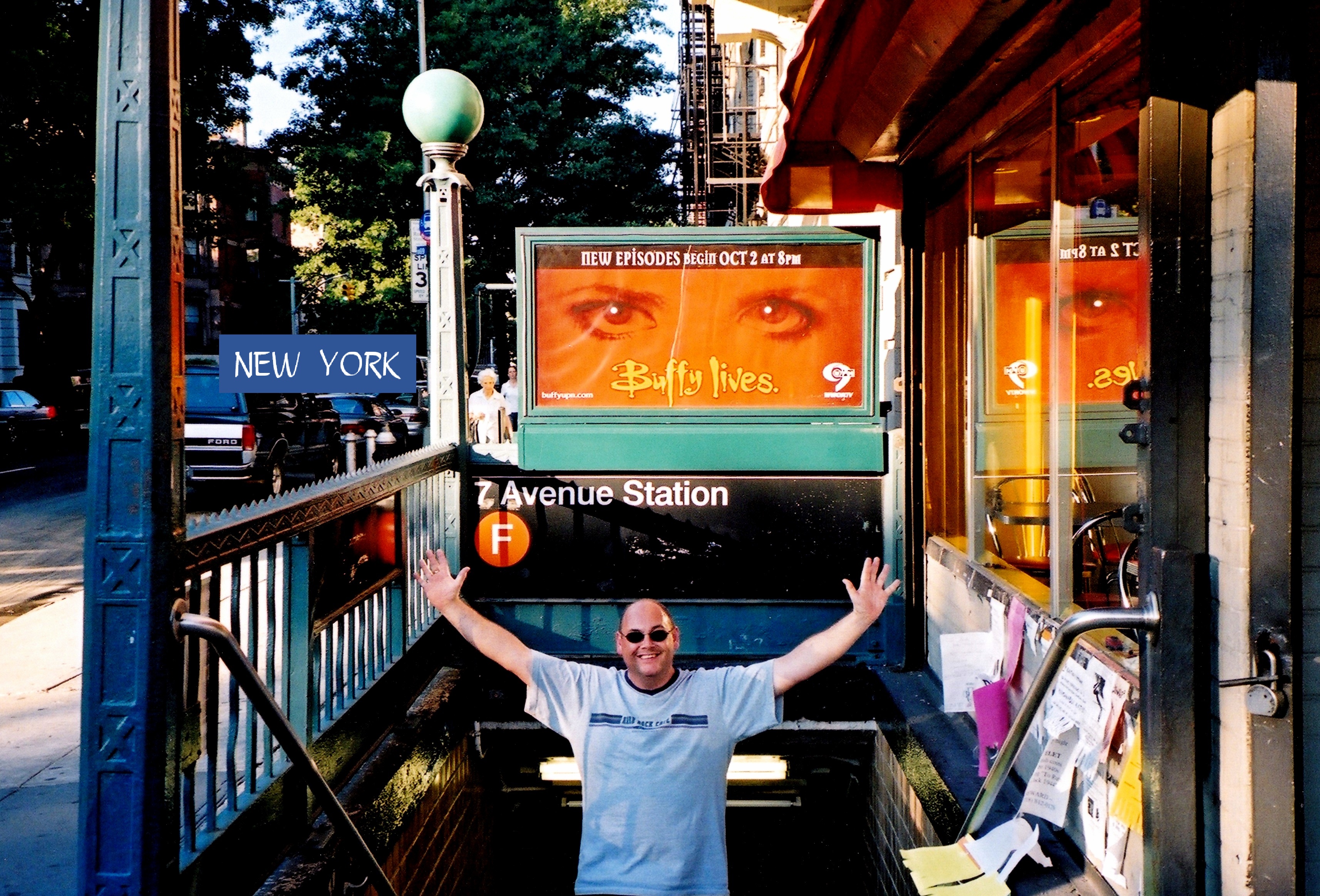 Steve in New York, 2001