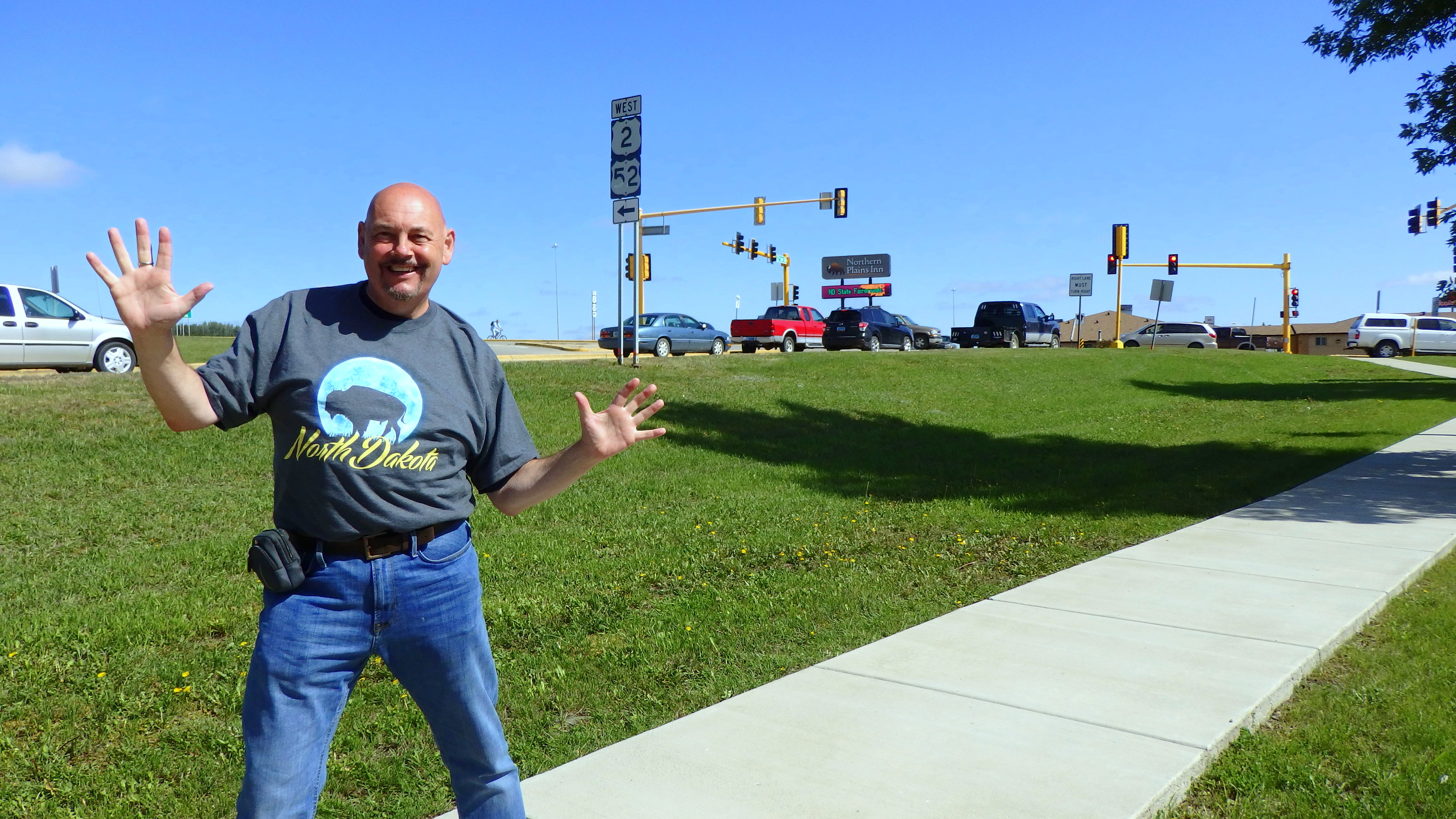 Steve in North Dakota, 2019